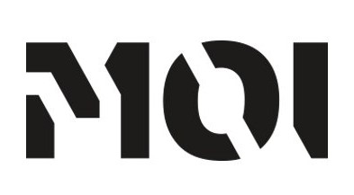 logo for MOI global, copywriting client of blossom tree copy agency
